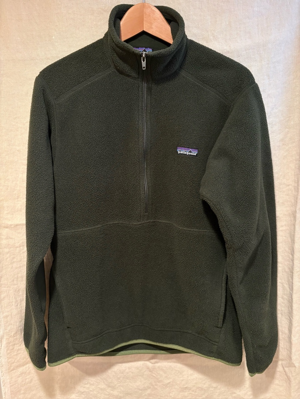 Patagonia Synchilla mens half zip fleece, S